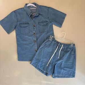 Denim Two Piece Set / Women’s